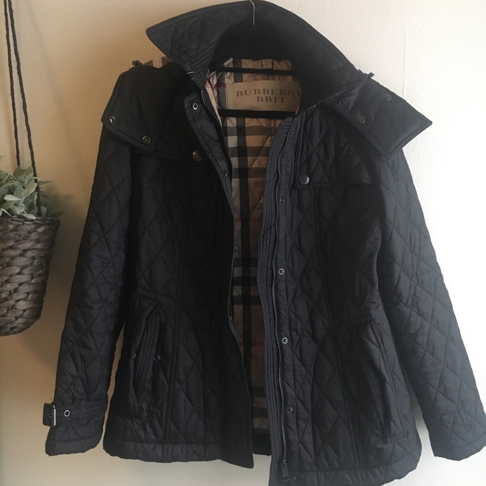 Authentic Burberry Brit Rain Jacket